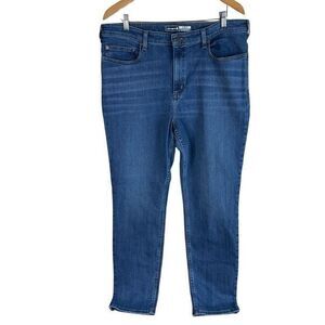 NEW Carhartt Rugged Flex Slim Fit Tapered High Rise‎ Jeans Womens 18 Reg Stretch